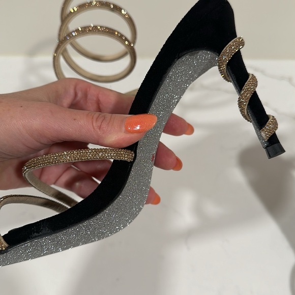 Snake gemstone wrap sandals new size 8.5 - Picture 10 of 10